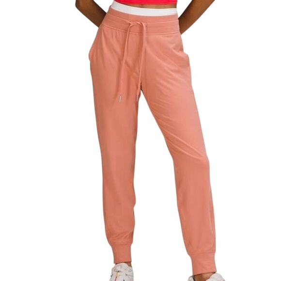Lululemon Ready To Rulu High Rise Jogger Pink Savannah Women's Size 2 EUC - Picture 1 of 12